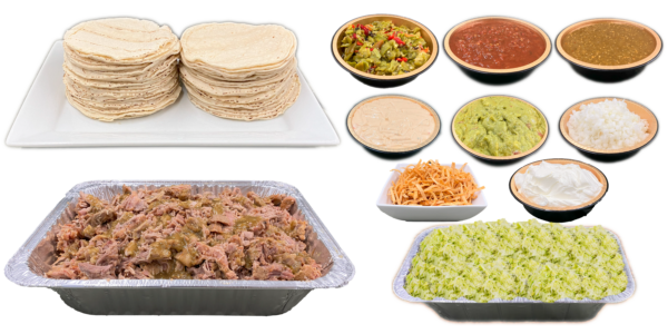 Build Your Own Taco Buffet (Serves 13)