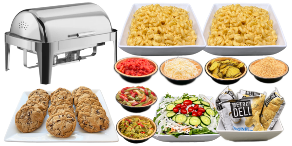 Mac 'N Cheese Buffet Full-Service (40 Servings)