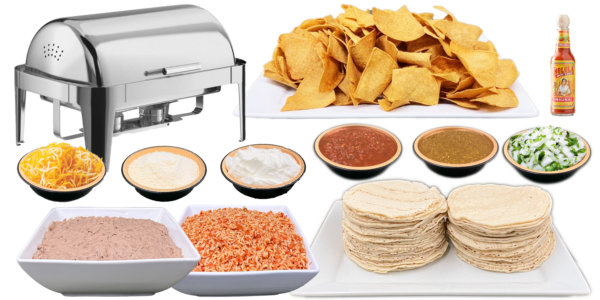 Taco Buffet Full-Service (40 Servings)